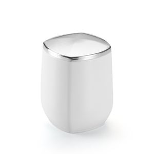 Porta Cotonete/Algodão Branco Arthi