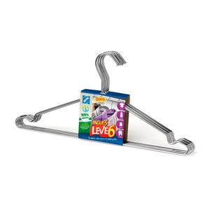 Conjunto de Cabides Com Cavas Cromado Arthi