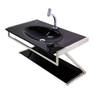 Conjunto Aveiro 79x50cm Preto Fermar