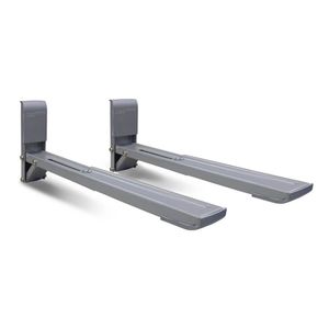Suporte Para Micro-ondas Prata SBR 3.7 Brasforma