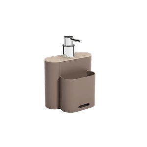 Dispenser Flat 500ml Warm Gray Coza
