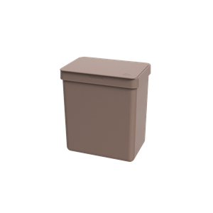 Lixeira Single 2,5L Warm Gray Coza
