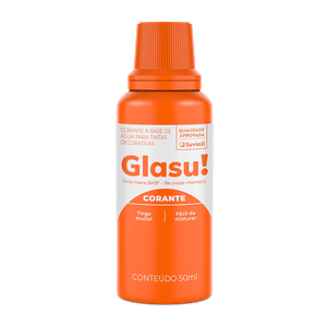 Corante Laranja 50ml Glasu