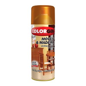 Spray Colorgin Móveis e Madeira Mogno Brilhante 350ml Sherwin Williams