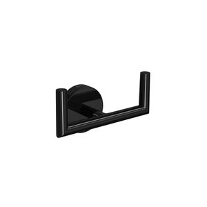 Cabide Duplo Disco Black Noir Deca