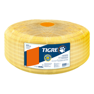 Eletroduto Corrugado Amarelo 1/2 20MM 25MT Tigre