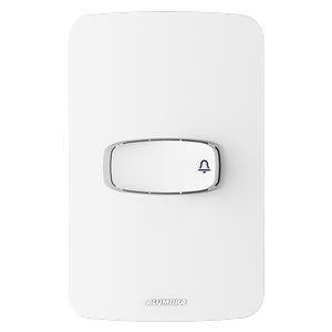 Conjunto Pulsador e Campainha 10A 250V 4x2 Alumbra