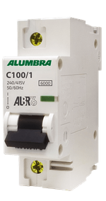 Disjuntor-C-1X100-DIN-Alumbra