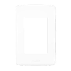 Placa Pro 3 Módulos Com Suporte Bianco 4x2 Alumbra