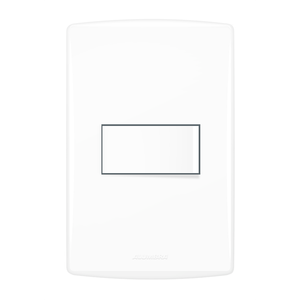 Conjunto Pro 1 Interruptor Paralelo Bianco 4x2 10A Alumbra