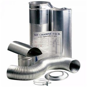 Kit Chaminé Fácil 126mmx740 3MT Alumínio Westaflex