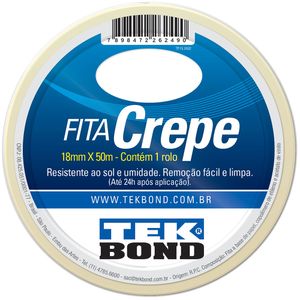 Fita Crepe 18MMX50M Tek Bond