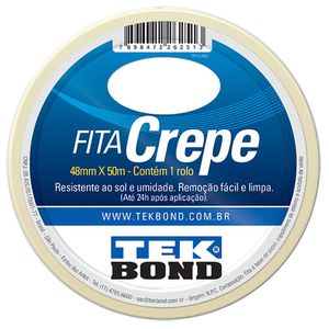 Fita Crepe 48MMX50M Tek Bond