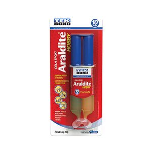 Adesivo Araldite Hobby Seringa/Blister 25g Tek Bond