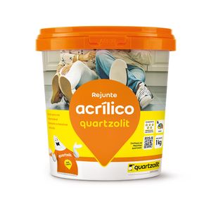Rejunte Acrílico Cinza Ártico Weber Color 1kg Quartzolit
