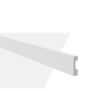 Guarnição Decoflair WB7G 18X70X244 Branco Gart