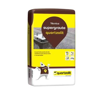 Argamassa Supergraute 25kg Quartzolit
