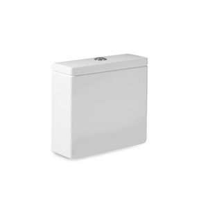 Caixa Acoplada C/ Saída Dual Hall Branco Roca