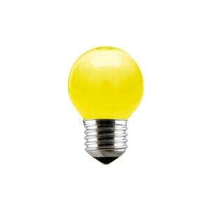 Lâmpada Incandescente Bolinha 15W Amarela Taschibra