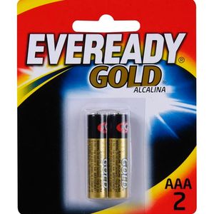 Pilha Pequena Gold AA2 Eveready
