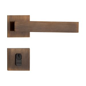 Fechadura Retro Bronze Oxidado Zamac Pado