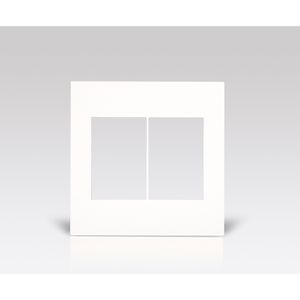 Placa 3+3 Postos Arteor 4x4 White Pial