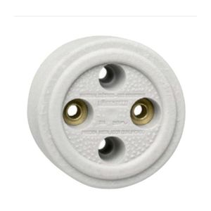 Tomada 2PU Porcelana 30A Lorenzetti