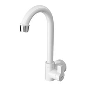 Torneira de Parede Hydraplus Branca Hydra