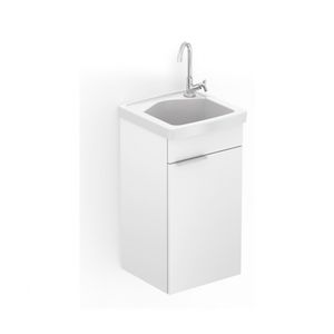 Tanque C/ Gabinete 75x38x39 Branco Roca