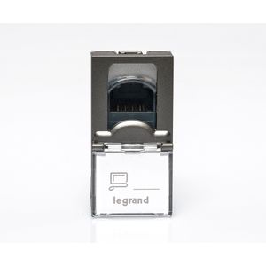 Módulo Tomada RJ45 Arteor Cat 5E Magnésio Pial
