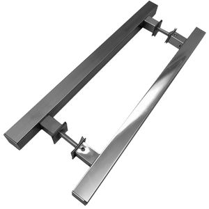 Puxador Quadrado Eco 400x300 Inox Geris