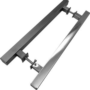 Puxador Quadrado Eco 500x400 Inox Geris