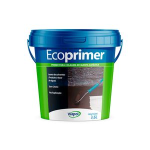 Primer P/ Manta Asfáltica Ecoprimer 3,6L Viapol