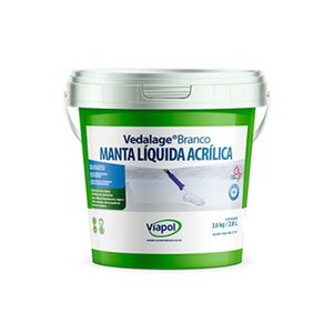 Impermeabilizante Manta Líquida Vedalage Branco 3,6Kg Viapol