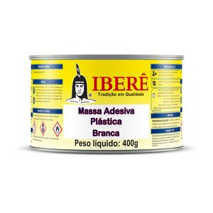 Massa Adesiva Branca 400gr Iberê