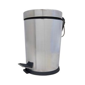 Lixeira Com Pedal 12L Inox Mundare