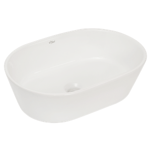 Cuba de Apoio Oval Branca Fiori