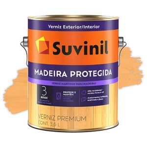 Verniz Acetinado Madeira Protegida Natural 3,6L Suvinil
