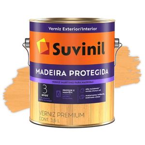 Verniz Fosco Madeira Protegida Natural 3,6L Suvinil