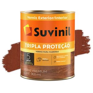 Verniz Tripla Proteção Brilhante Mogno 0,9L Suvinil