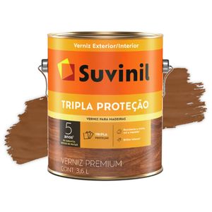 Verniz Tripla Proteção Brilhante Imbuia 3,6L Suvinil