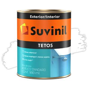 Tinta Acrílica Para Teto Fosco Branco Neve 900ml Suvinil