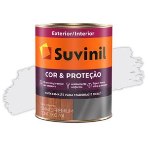 Tinta Esmalte Acetinado Cor e Proteção Branco 900ml Suvinil