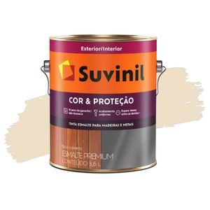 Tinta Esmalte Cor e Proteção Brilhante Areia 3,6L Suvinil