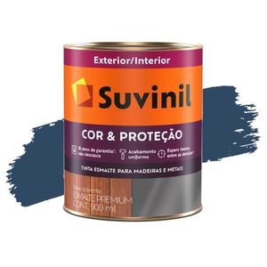 Tinta Esmalte Cor e Proteção Brilhante Azul Del Rey 900ml Suvinil