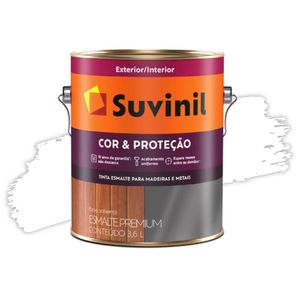 Tinta Esmalte Cor e Proteção Branco Fosco 3,6L Suvinil