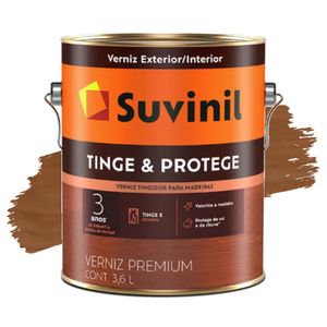 Verniz Tinge e Protege Brilhante Imbuia 3,6L Suvinil