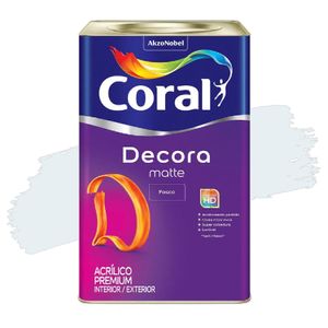 Tinta Acrílica Decora Matte Algodão Egípcio 18L Coral