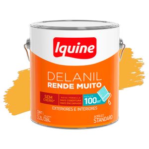 Tinta Acrílica Delanil Caju Fosco 3,6L Iquine