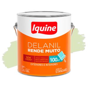 Tinta Acrílica Delanil Palha Fosco 3,6L Iquine